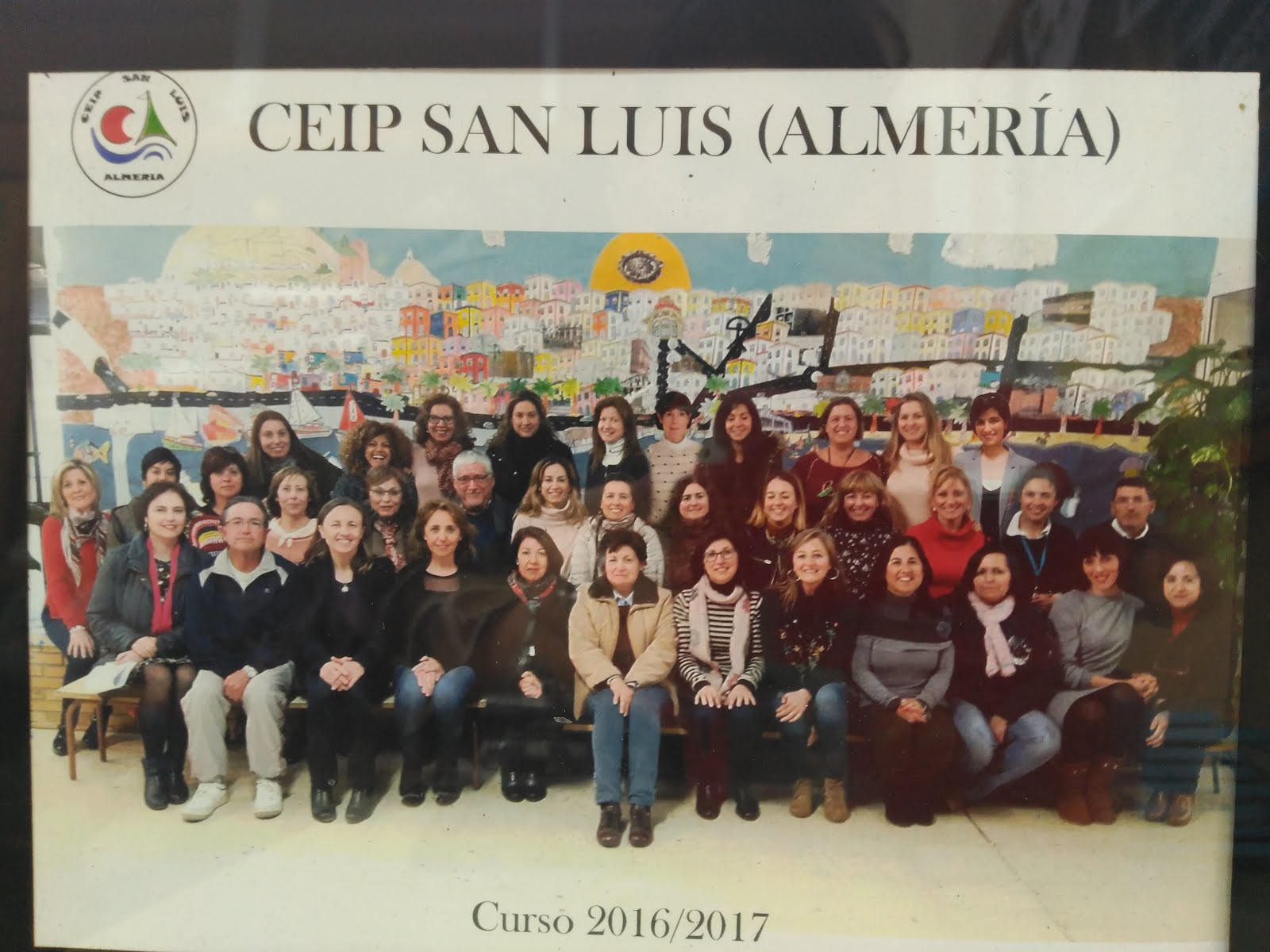 Comunidad Educativa CEIP San Luis con la visita de nuestra Delegada