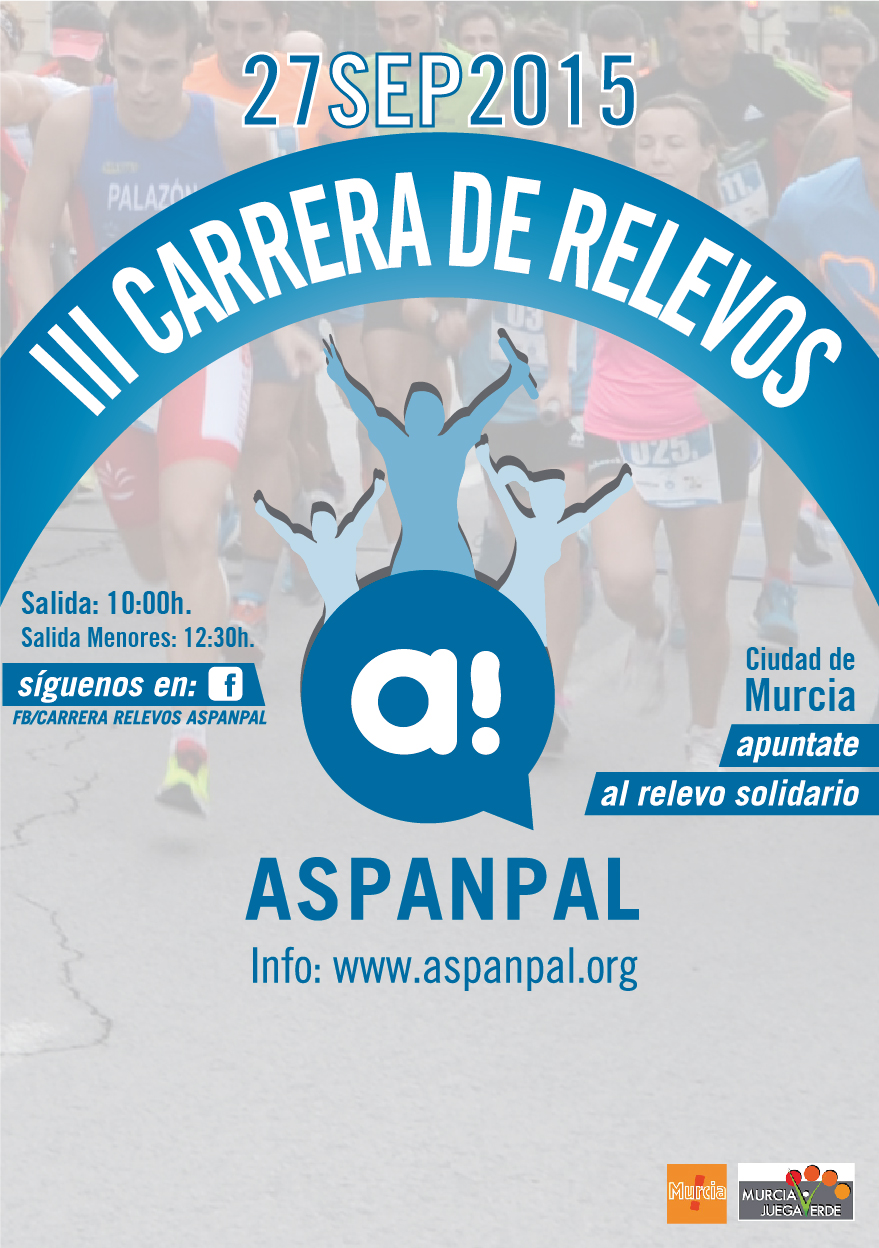 III CARRERA DE RELEVOS "ASPANPAL" (27/09/2015).