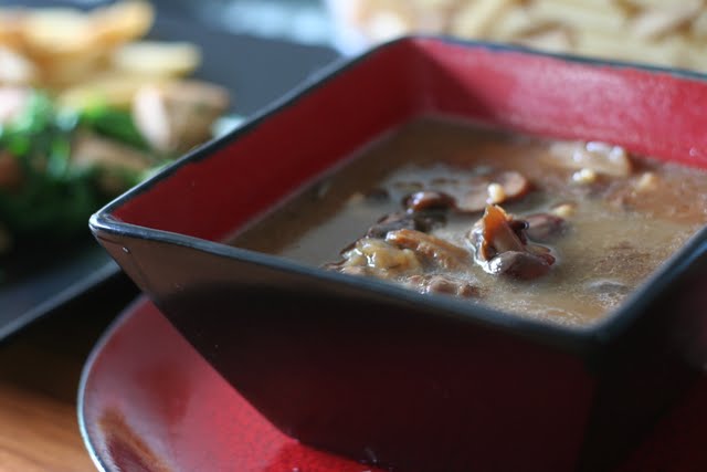 Over the Top Mushroom Barley Soup ~ Kosher Cooking for Ordinary People