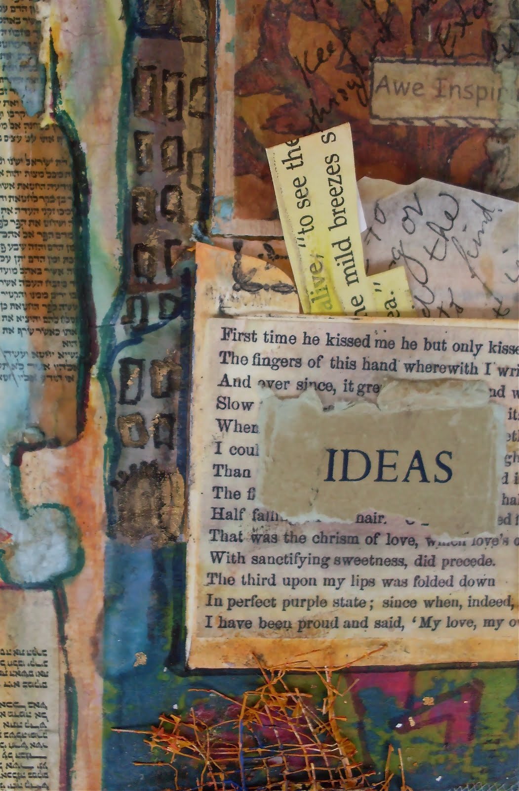 JazWorks Altered Bits' Mixed Media Art Zine has Arrived!