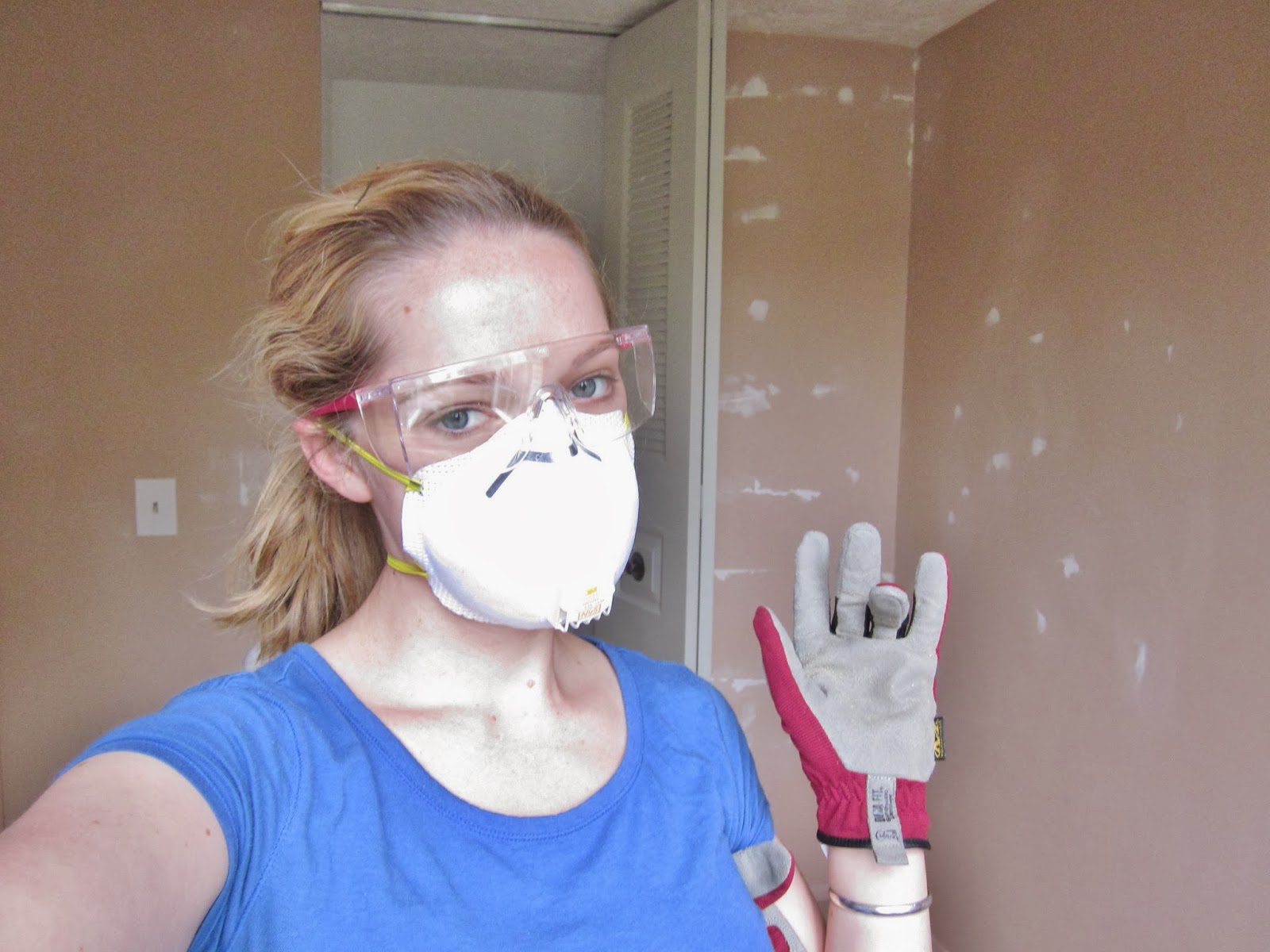 BonnieProjects Removing textured ceilings