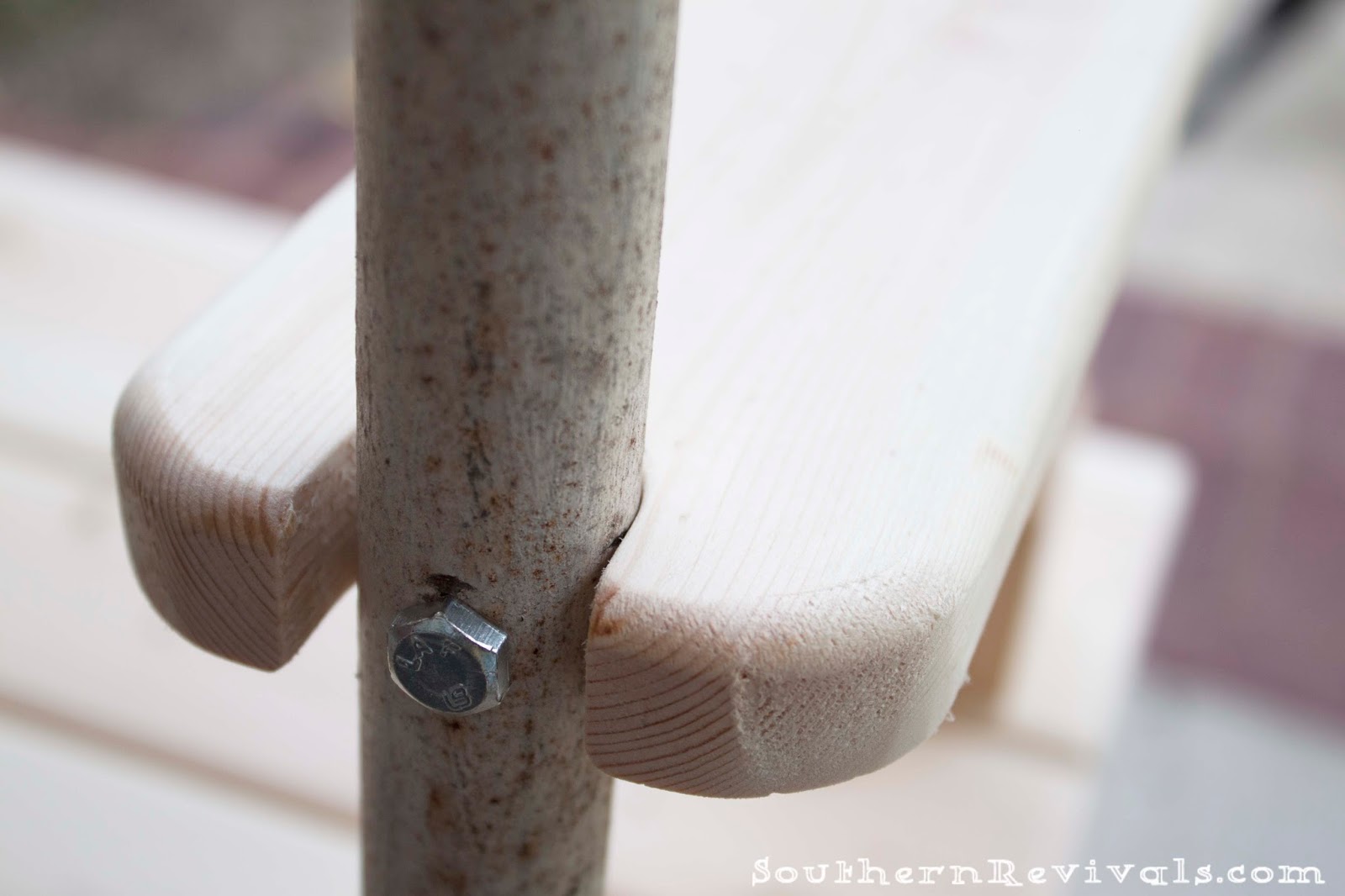 DIY Repurposed Metal Headboard Bench Southern Revivals