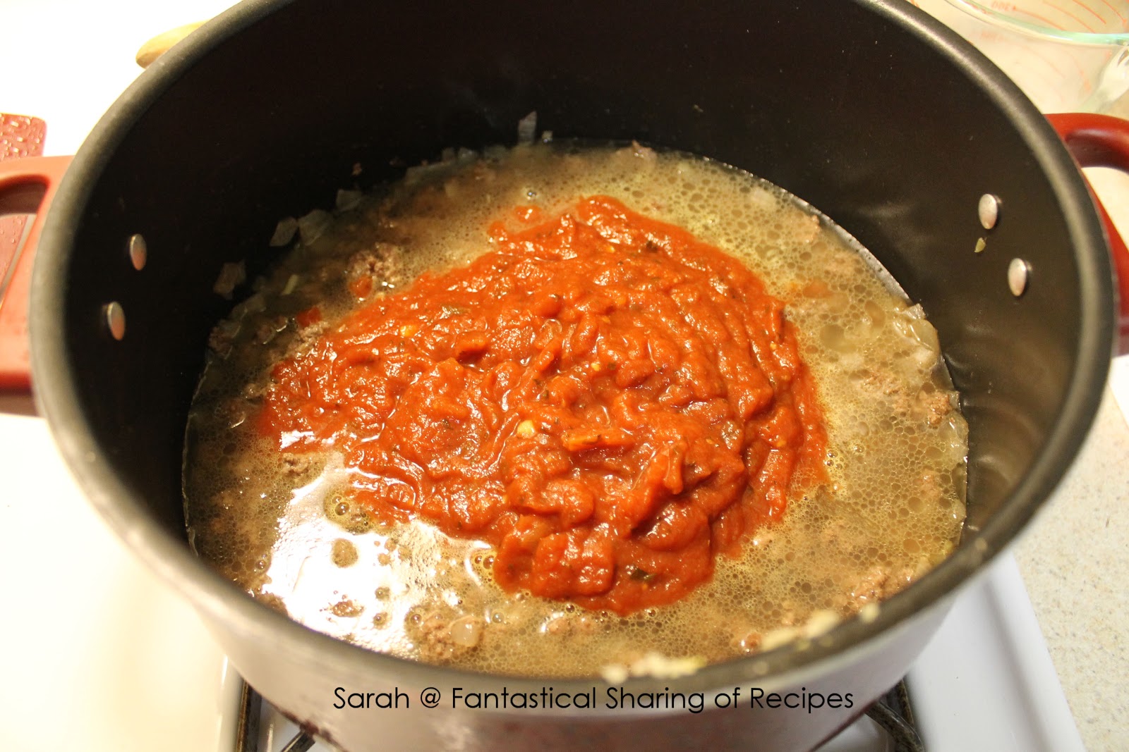 Fantastical Sharing of Recipes One Pot Spaghetti