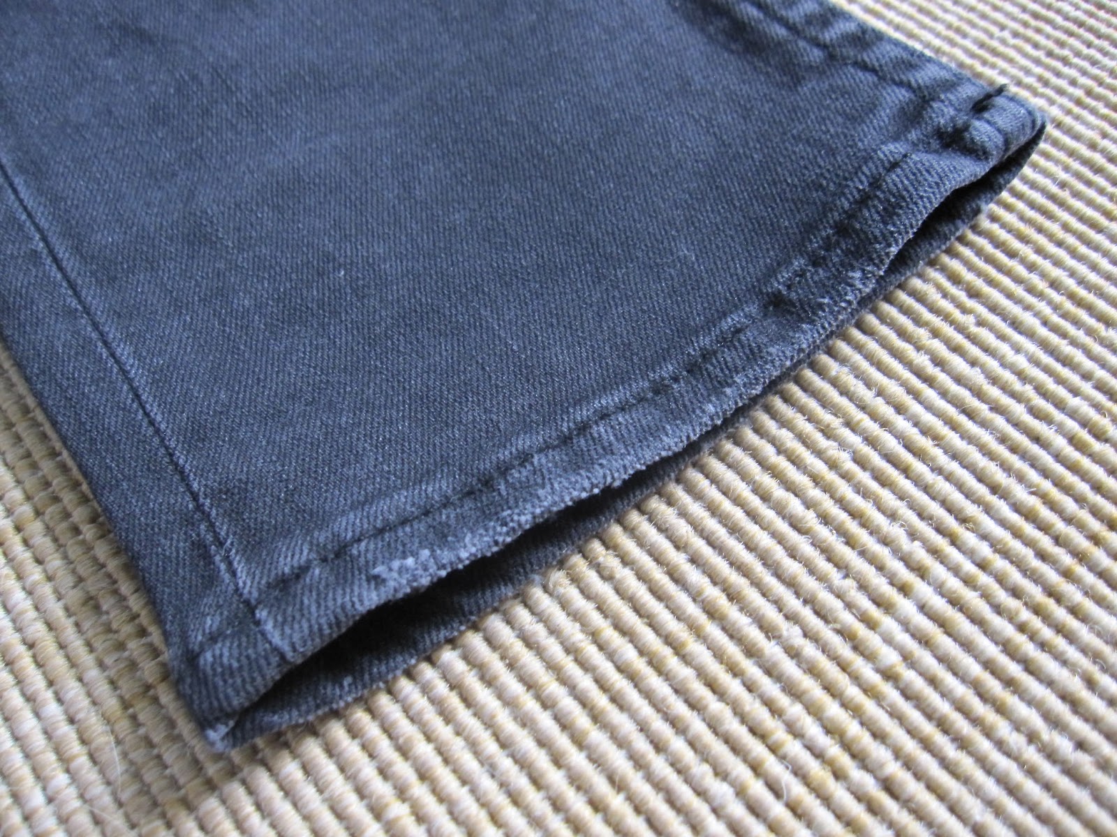 How To Hem Your Jeans Nicely — Susie So So