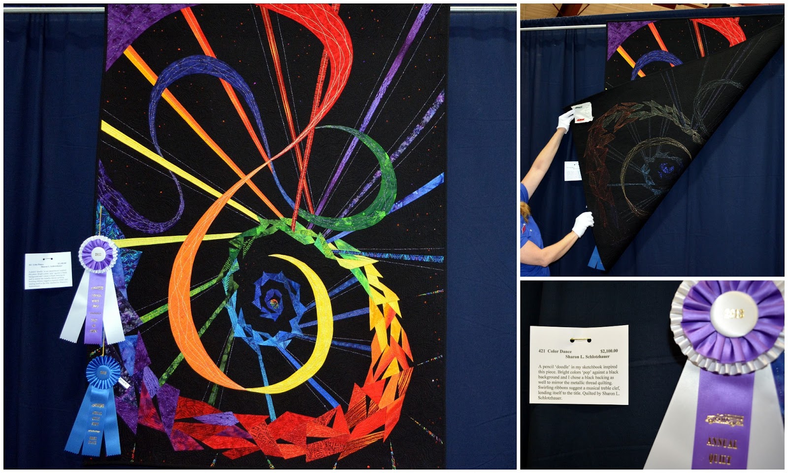 Mille Fiori Favoriti Firehouse Quilt Show In Castle Rock, CO