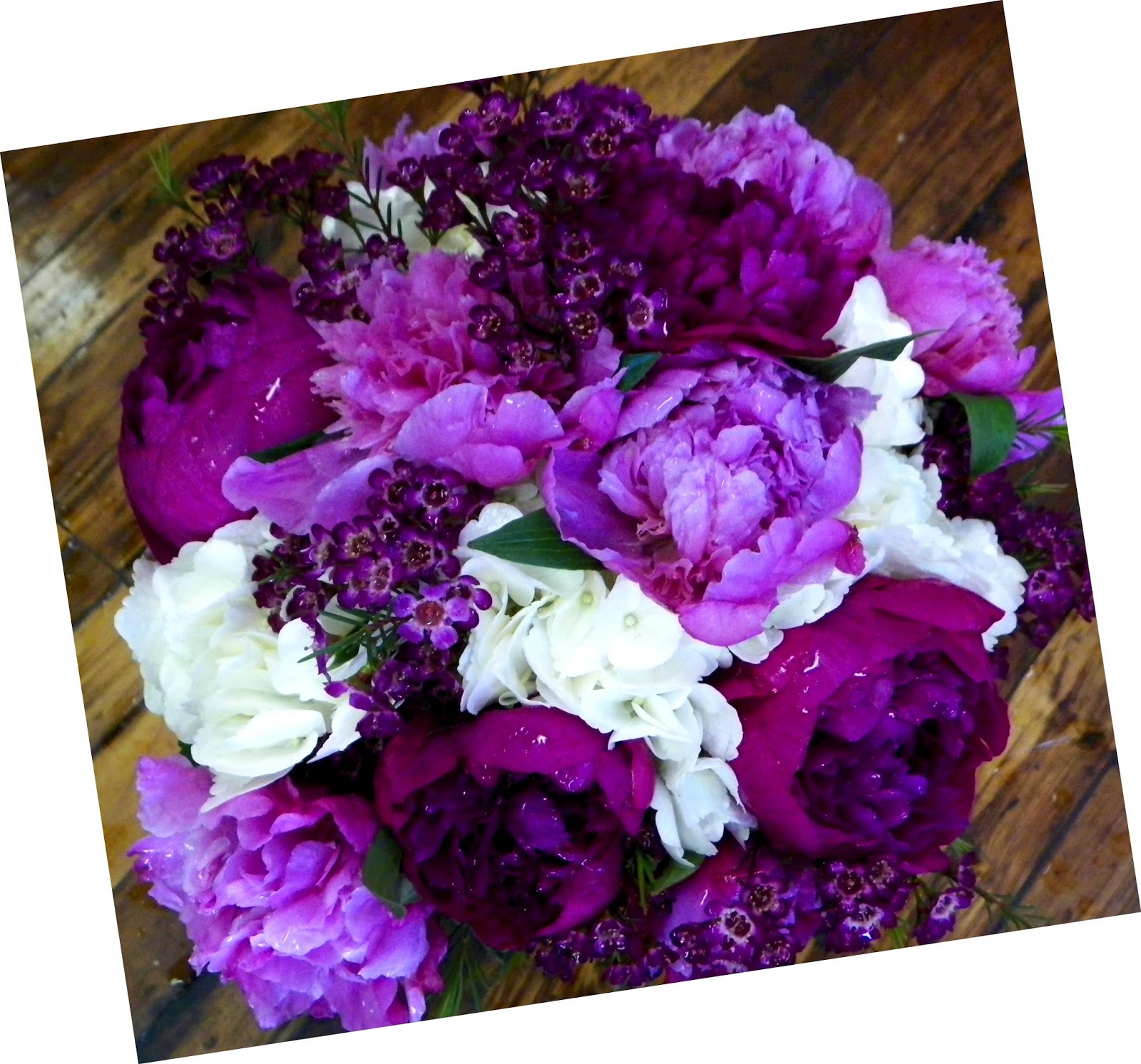 BRIARWOOD WEDDINGS Purple Peony