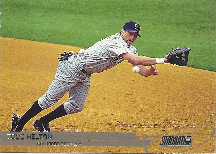 todd helton goatee. Todd Helton - Rockies