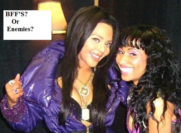 Nicki Minaj And Lil Kim Pic. nicki minaj lil kim picture.