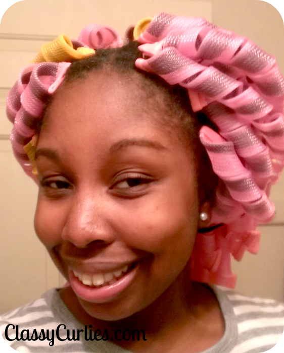 Natural Hair Wash Day And Curlformers Set 3 Classycurlies