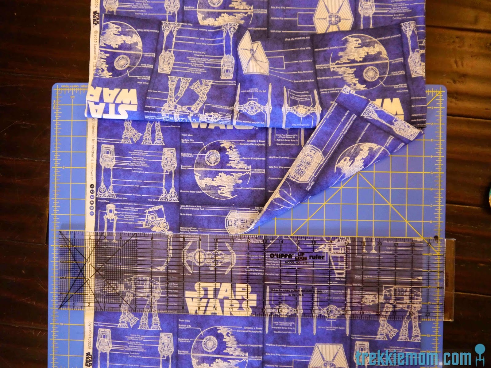 Trekkie Mom Tutorial Baby/Toddler Duvet Cover Part 2