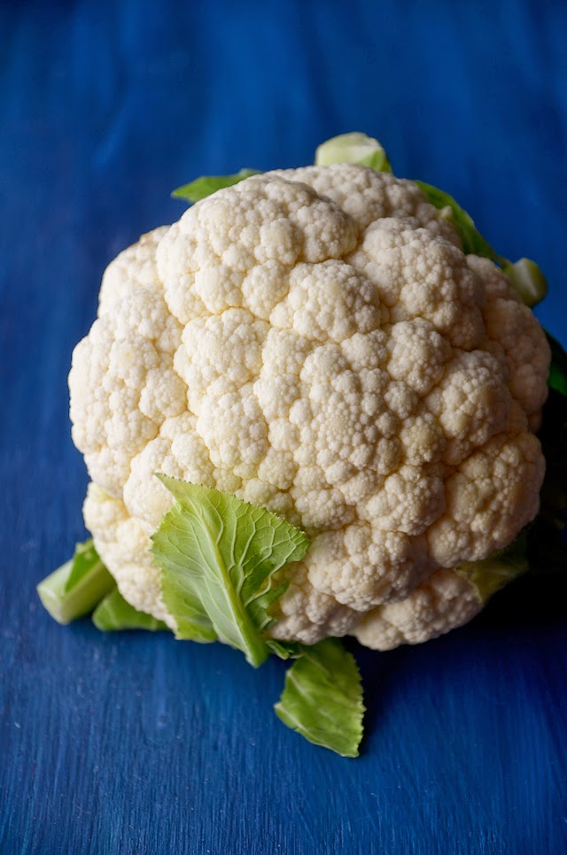 Knitty baker Roasted Cauliflower and Leek Soup