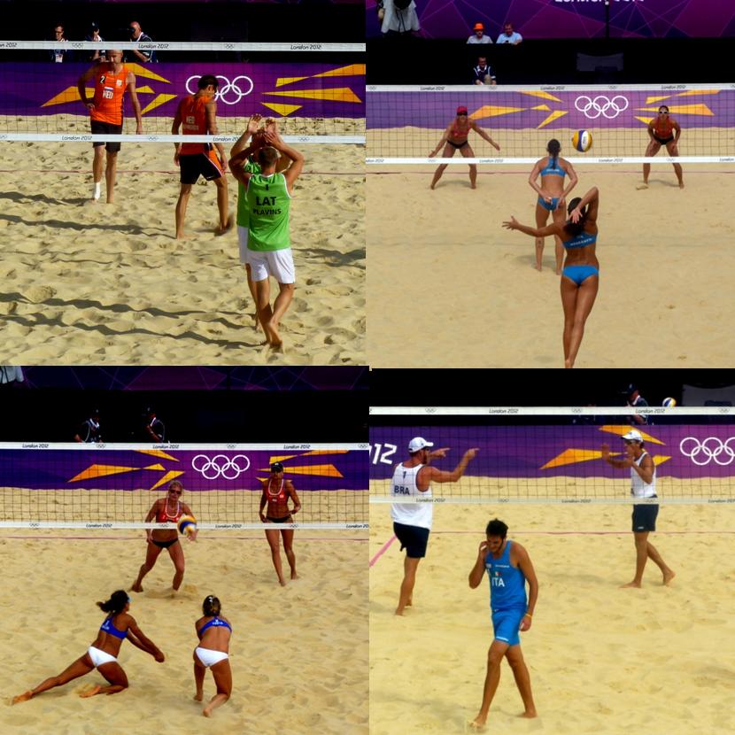 London 2012 Olympics Beach Volleyball Elle Field