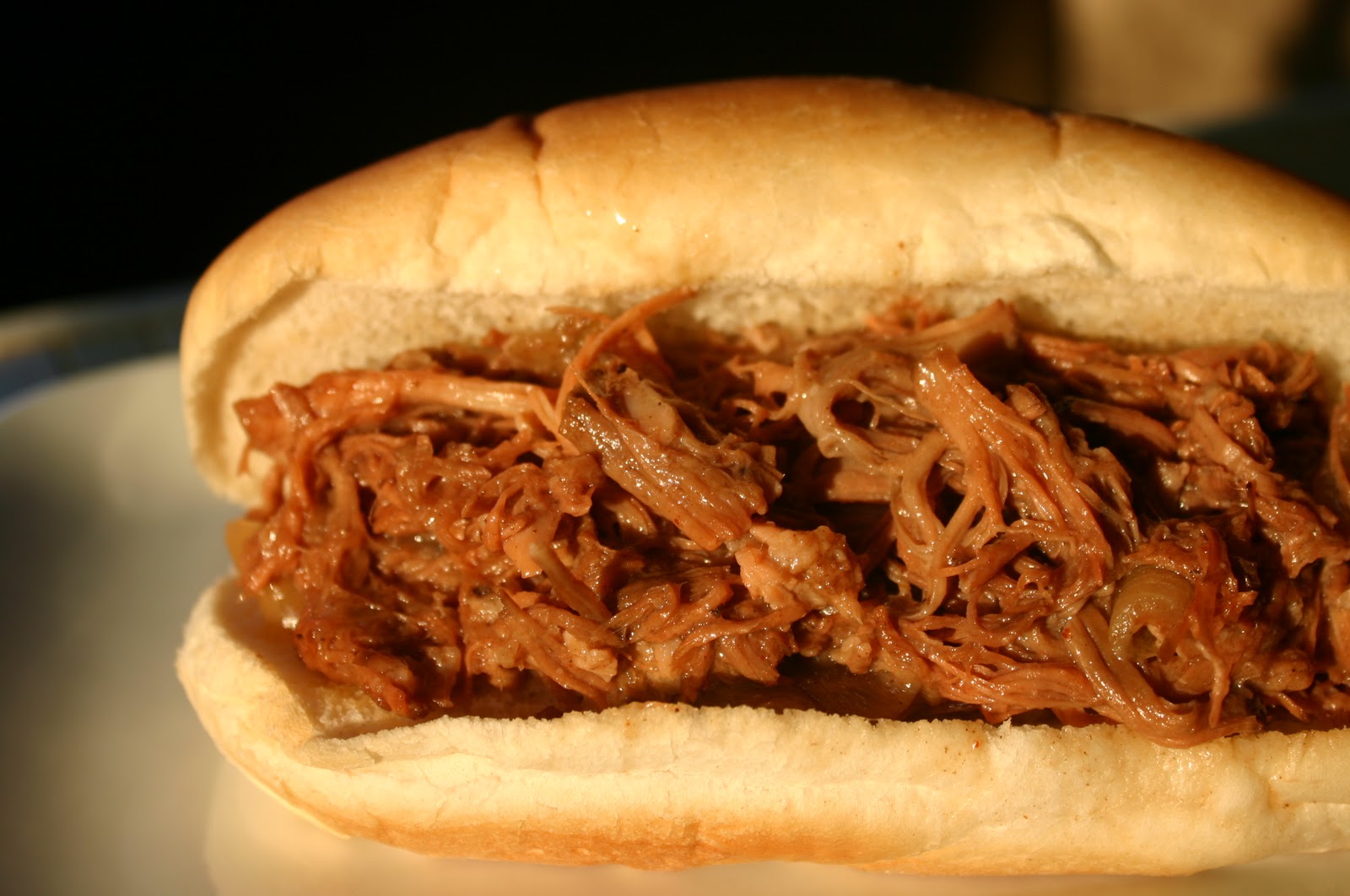 My Retro Kitchen Dr. Pepper Pulled Pork in the Slow Cooker