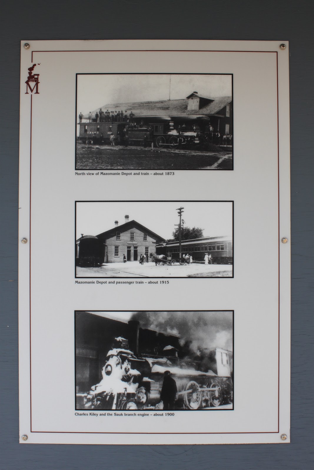 Wisconsin Historical Markers Heritage 113 Historic District (Mazomanie)