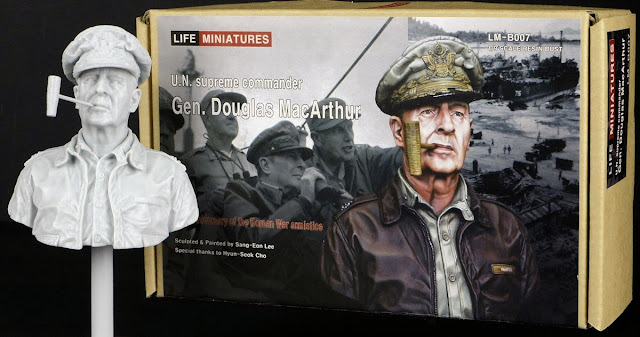 Busto del Gen. Douglas MacArthur por Life Miniatures. Life+Miniatures+Douglas+Mac+Arthur+bust+lmb007+(1)