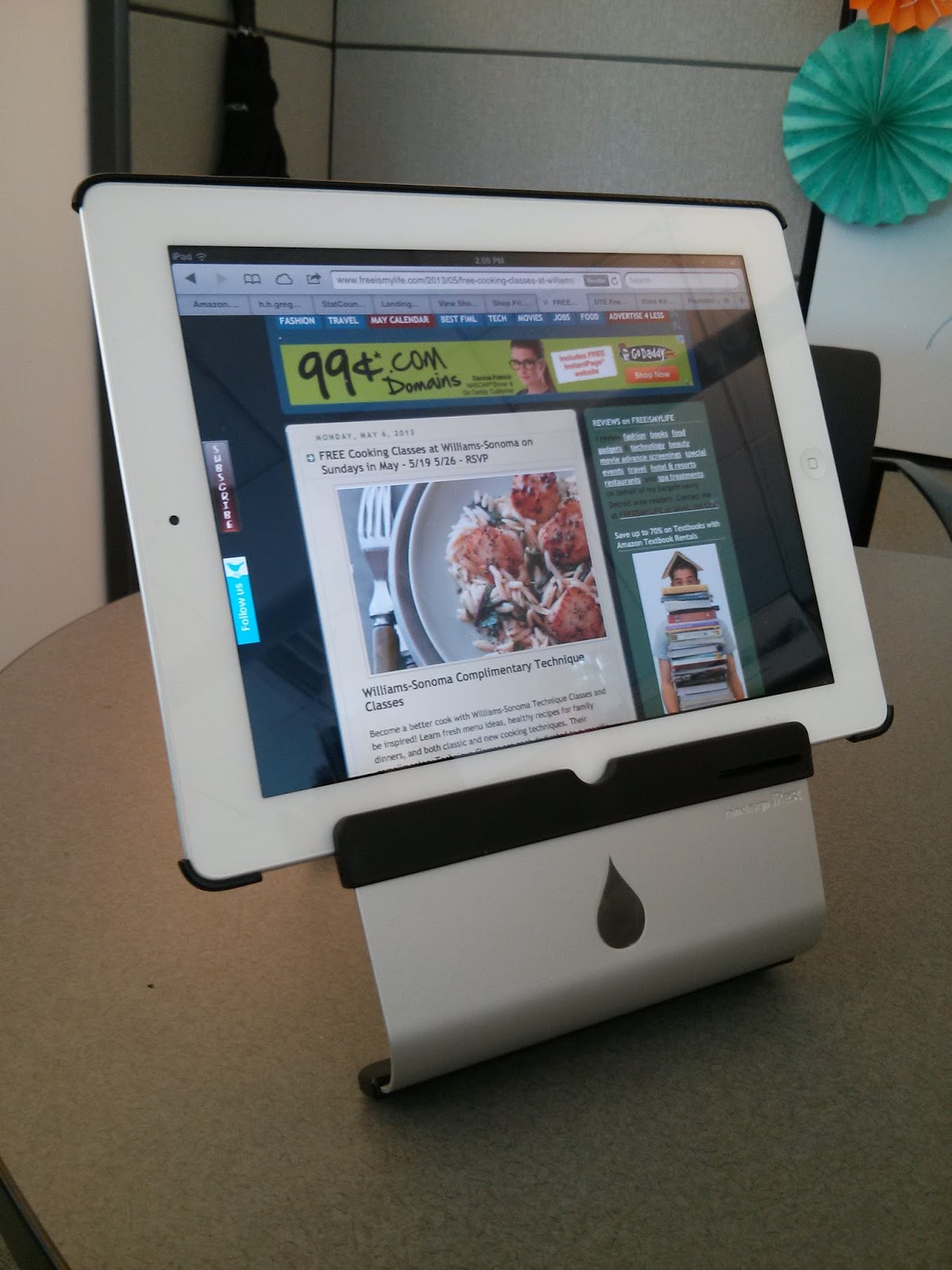 FREE IS MY LIFE TECH Use your iPad in comfort on your lap or desk