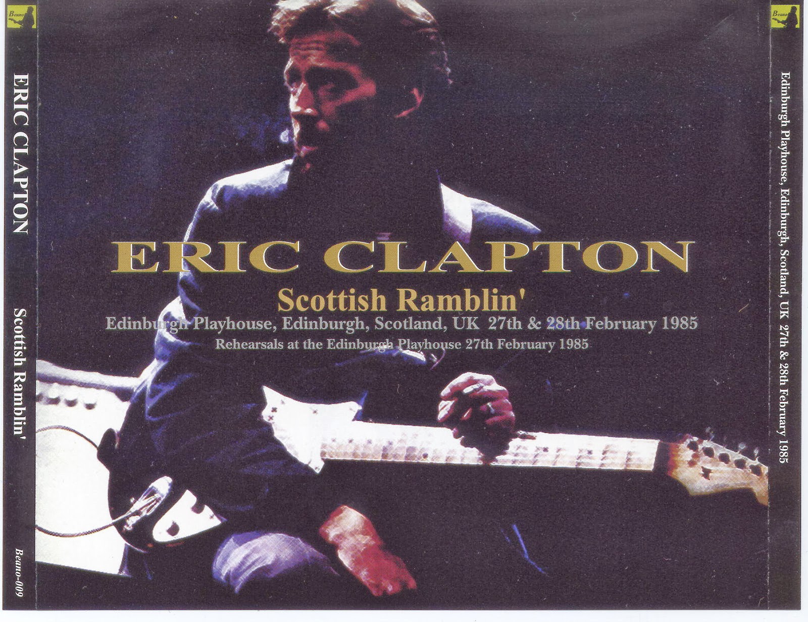 T.U.B.E. Eric Clapton 19850228 Edinburgh, Scotland (AUD/FLAC)