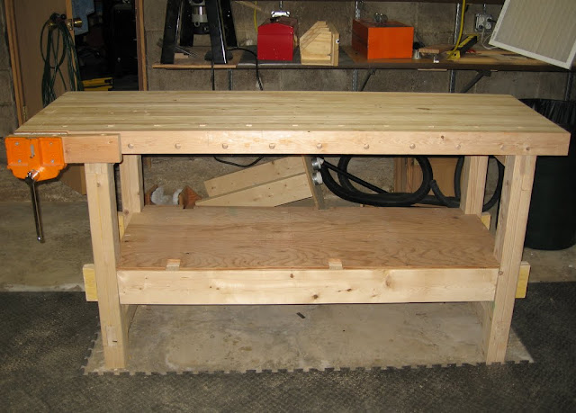 Garage Workbench Plans 2x4 More workbenches