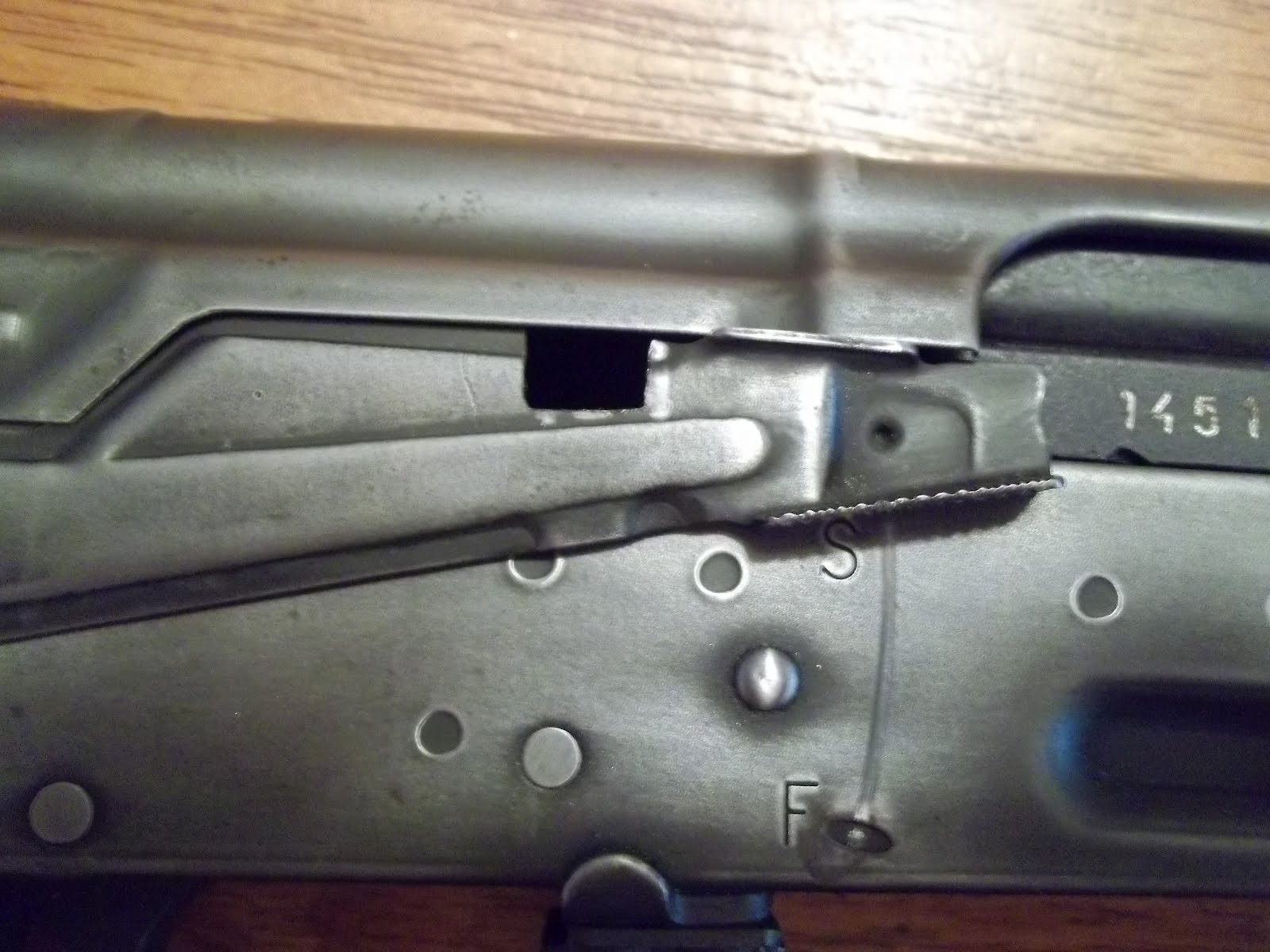 Preparation and survival Cutting a bolt hold open notch in your ak 47/