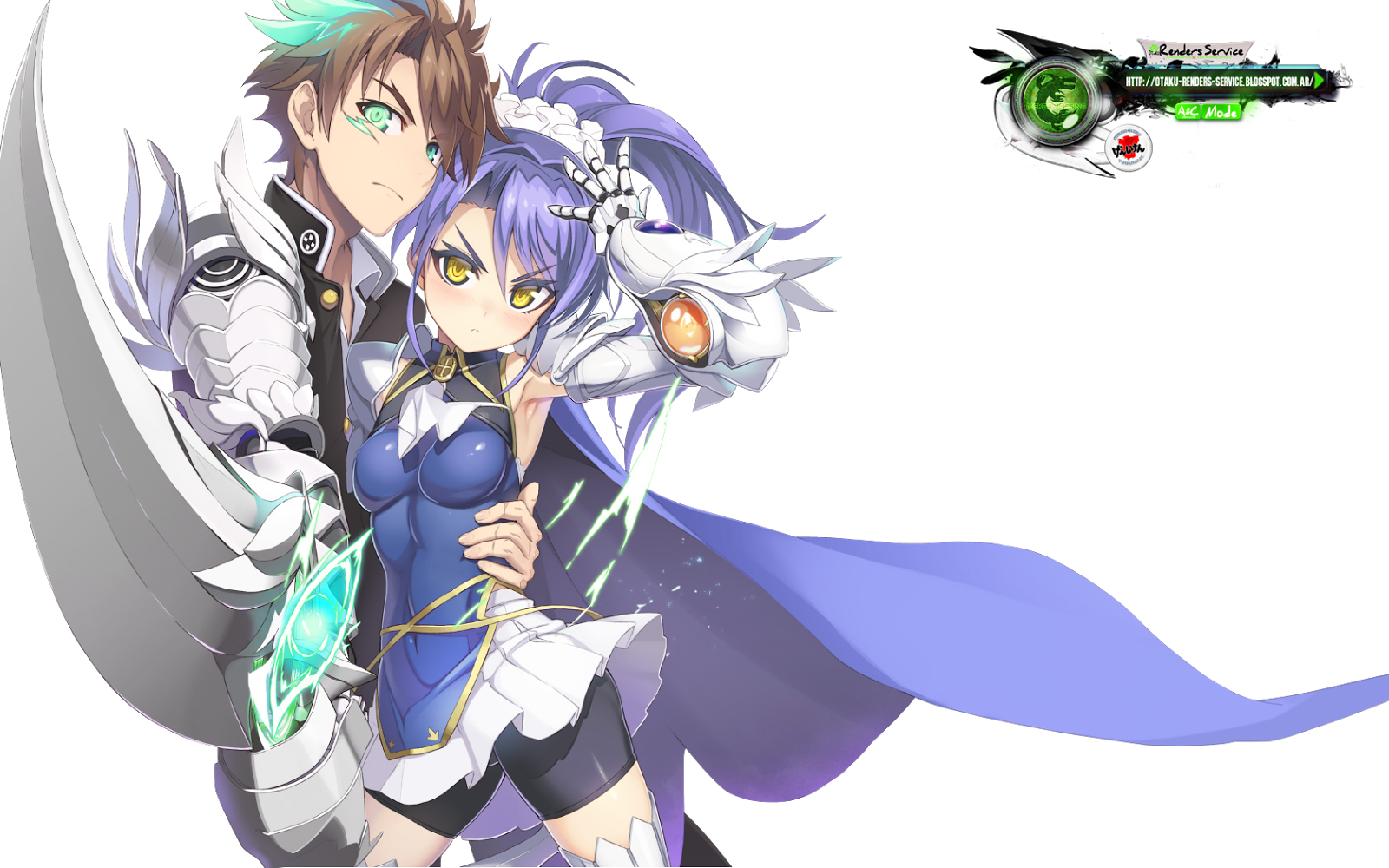 Shinmai Maou no Testament:Fem Character+Tojo Basara Kakoiii Render
