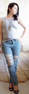 How to style a Boyfriend Jeans - Teil 9: Casual Backless