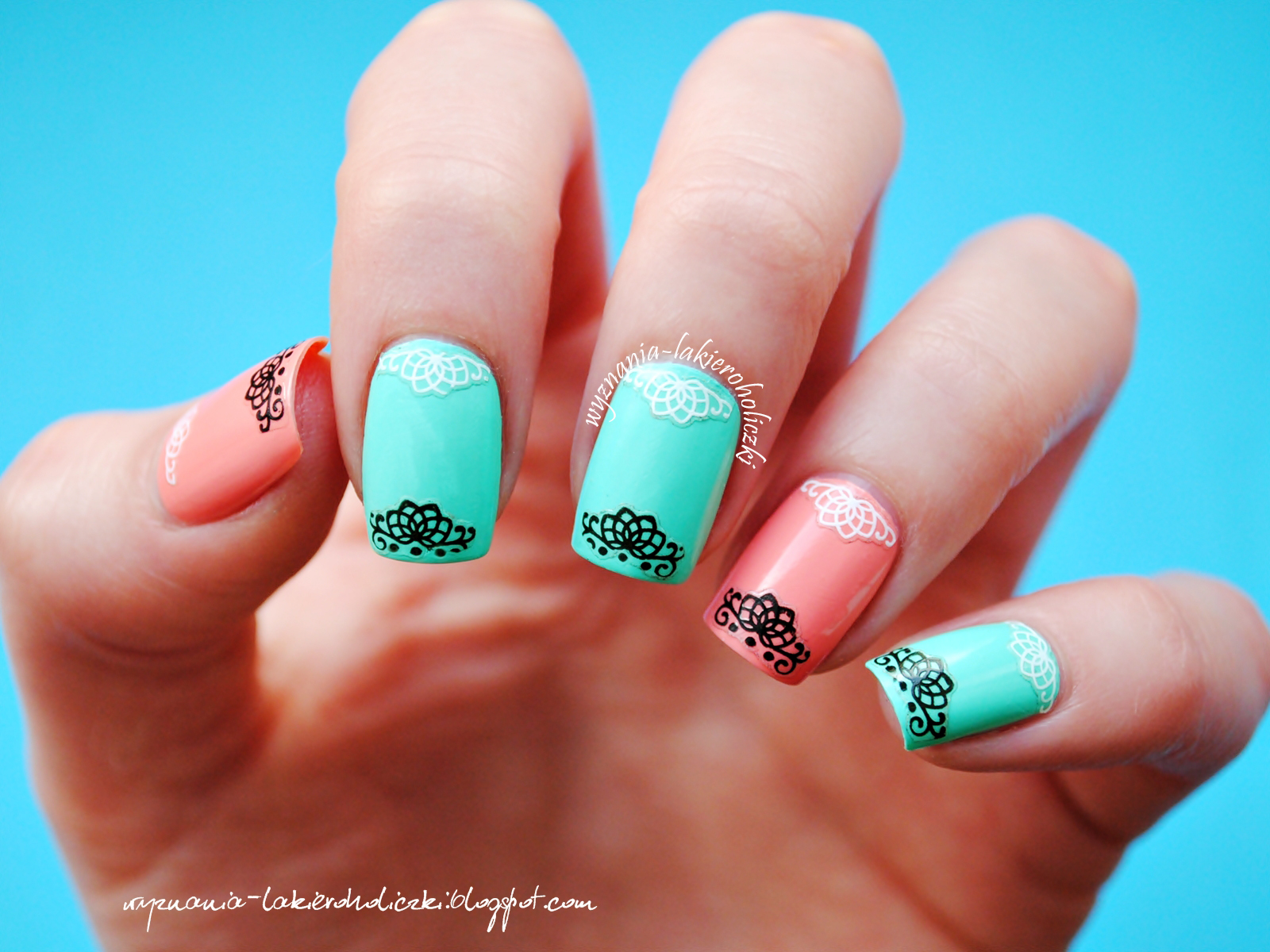 1. Lace Nail Art Designs on Pinterest - wide 4