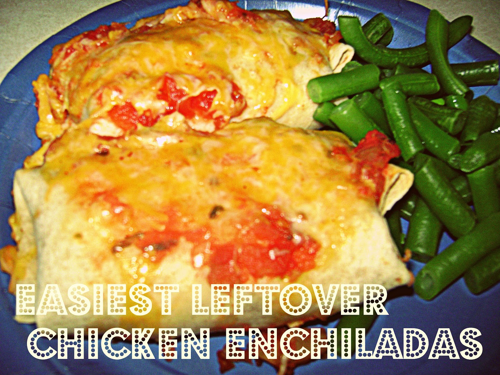 The Family Fun Spot Easiest Leftover Chicken Enchiladas