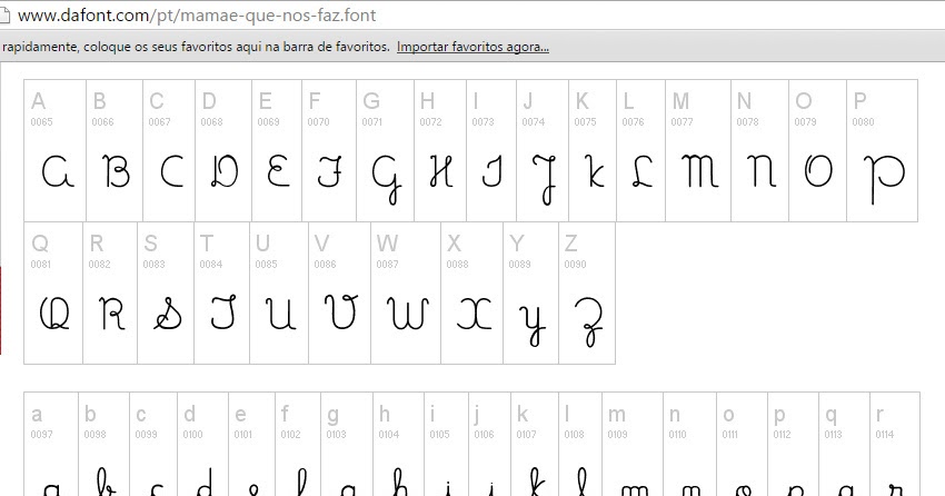 Professores online 24 horas: Letra cursiva para baixar