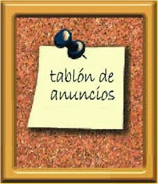 TABLÓN DE ANUNCIOS