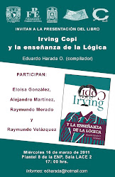 Presentación del libro Irving Copi y la enseñanza de la Lógica