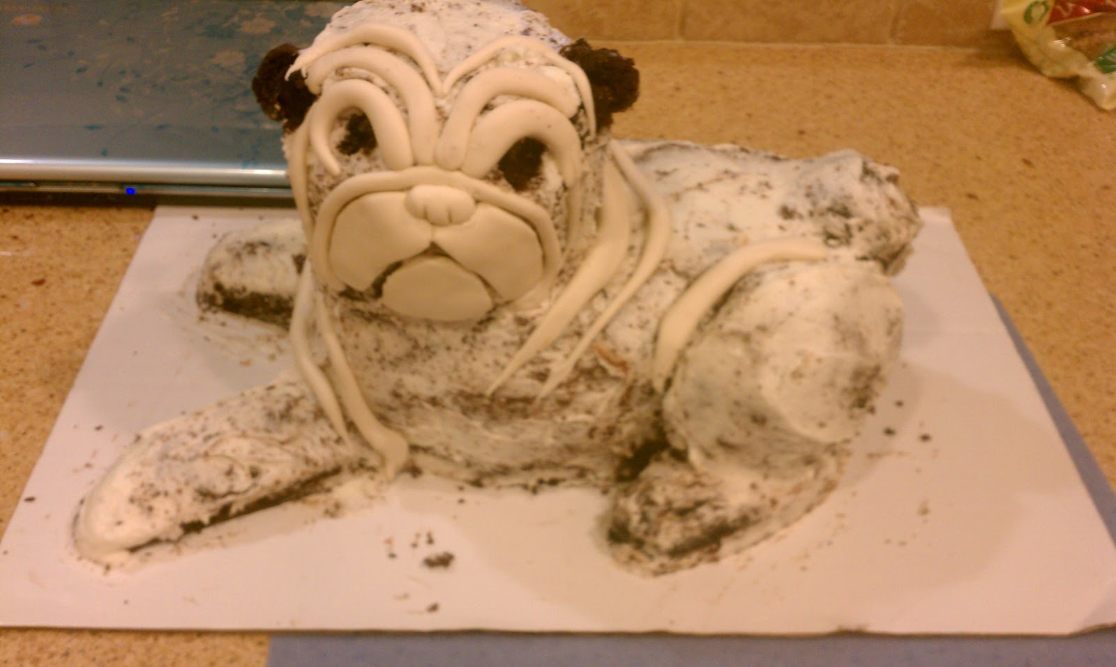 Make A Pug Dog From Fondant Make A Pug Dog From Fondant