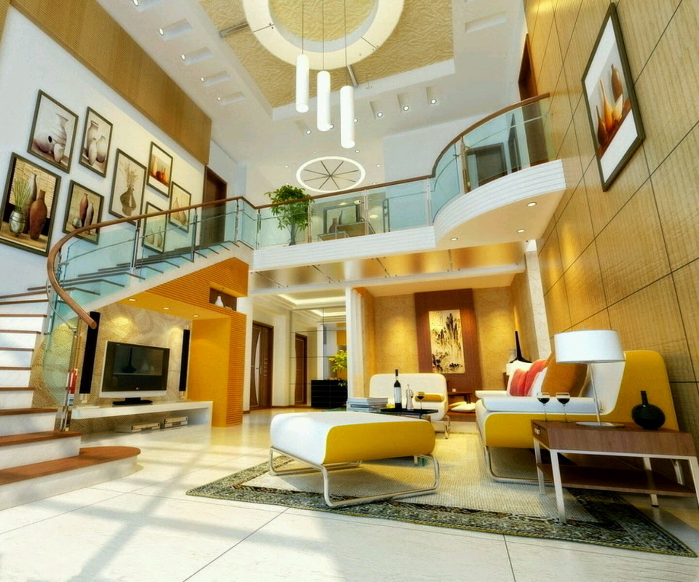18 Desain interior rumah mewah modern