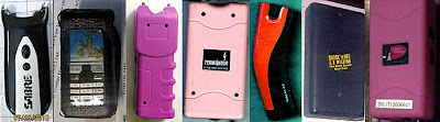 Stun Guns Discovered at (L-R) BTX, DEN, MEM, PHX, PHX, SFO, SMF