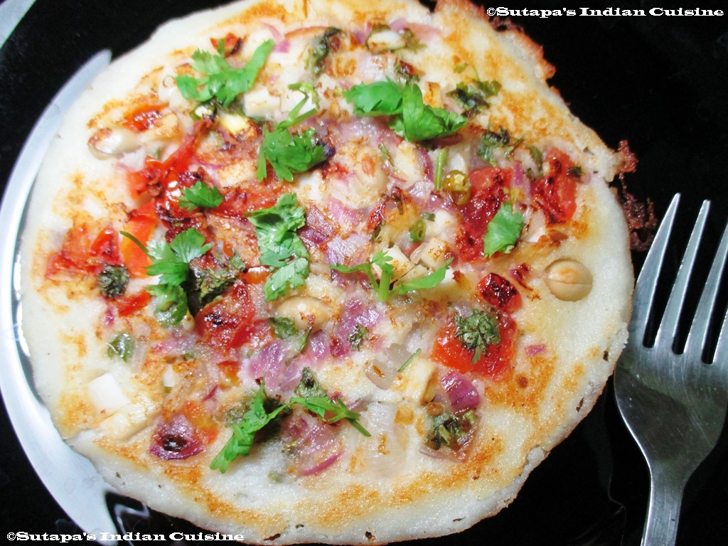 Tomato Onion Uttapam