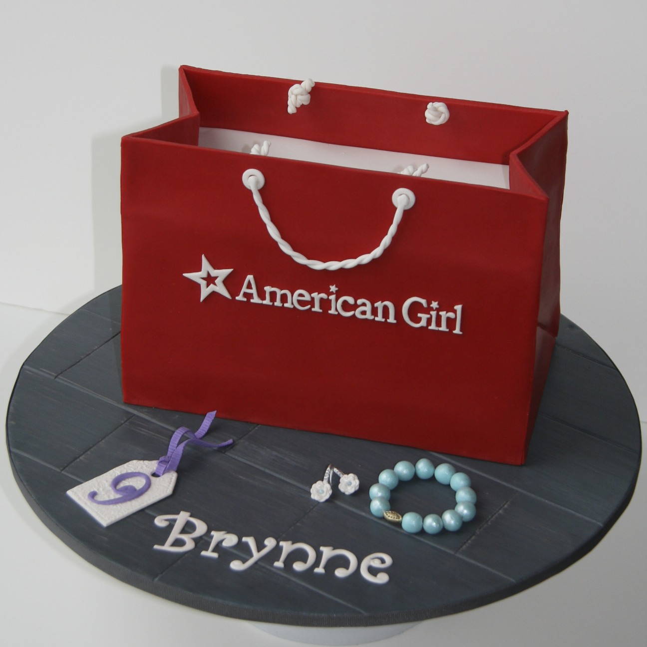 american girl shopping bag