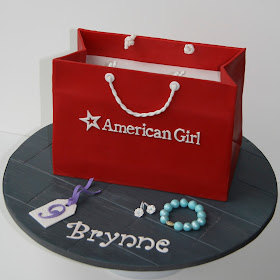 american girl shopping bag