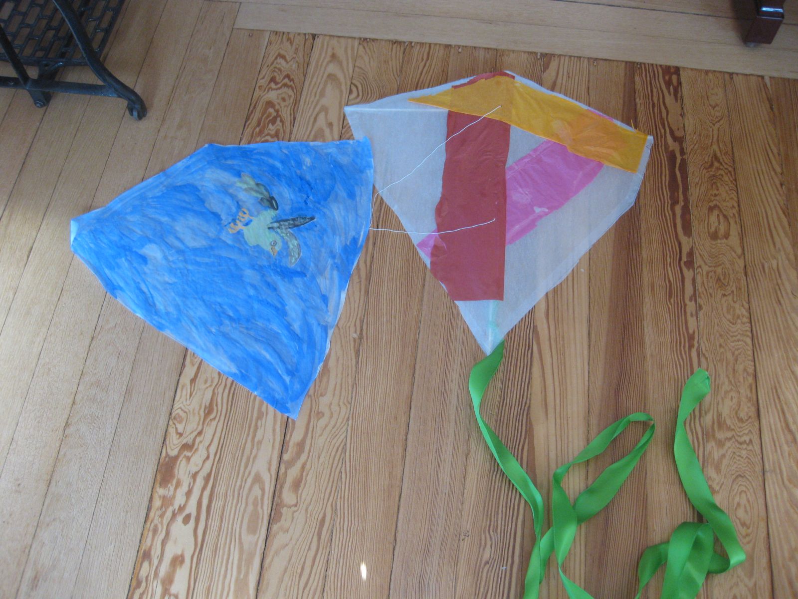 Tooling Up Kite making with paper and bamboo skewers