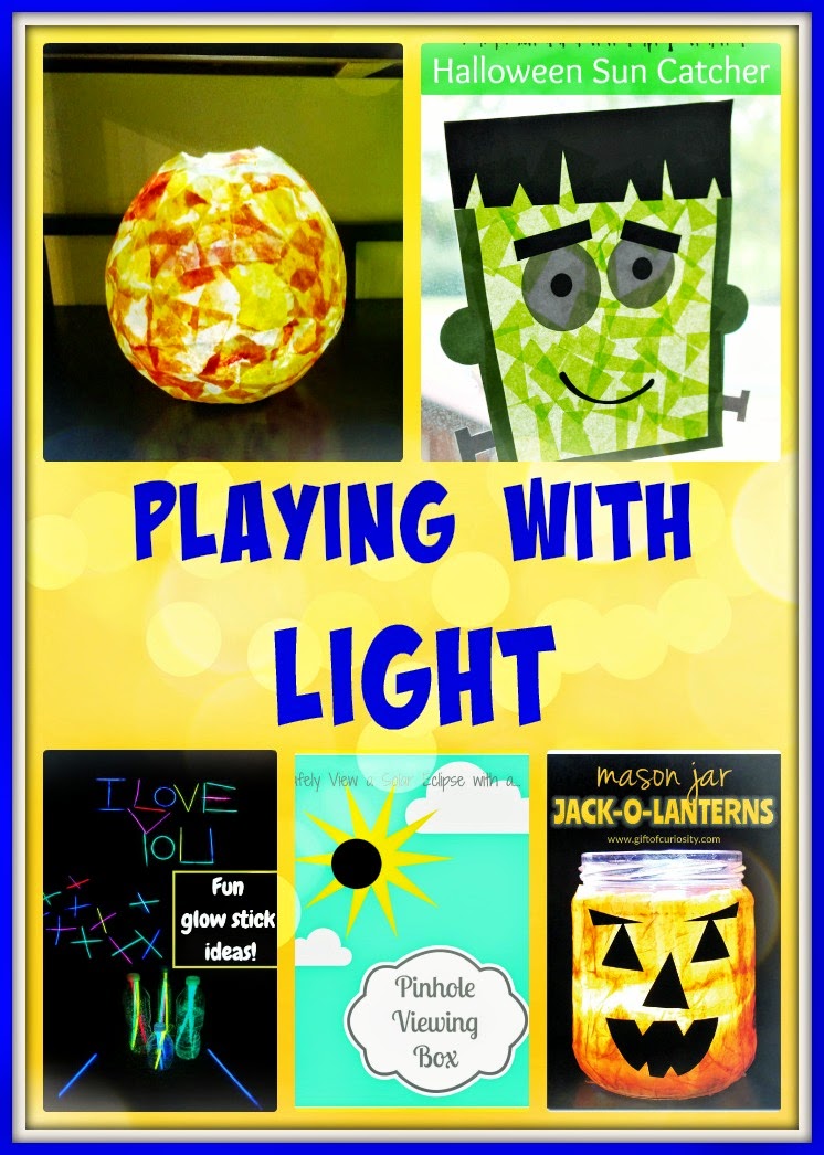 Ways to Play with Light from Mom's Library Life with Moore Babies