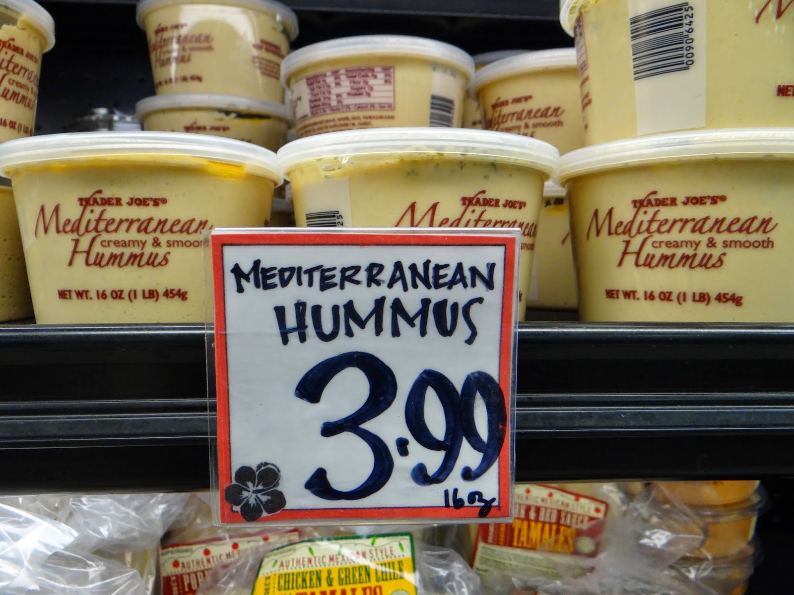 Trader Joe's 365 Day 78 Mediterranean Hummus