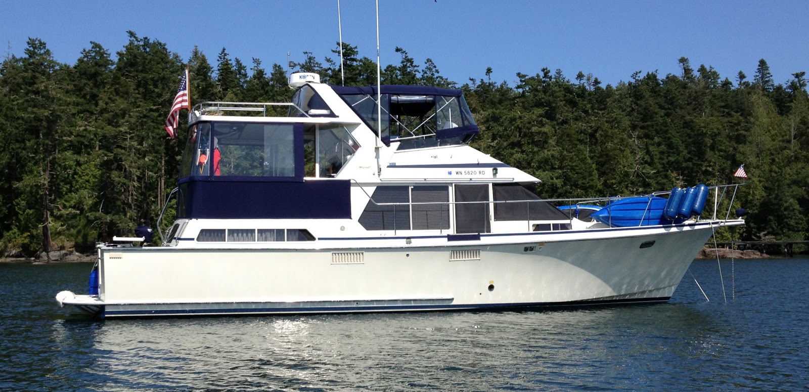 44' Tollycraft Sundeck Motor Yacht ADAGIO -- $174,950 racor fuel filters 