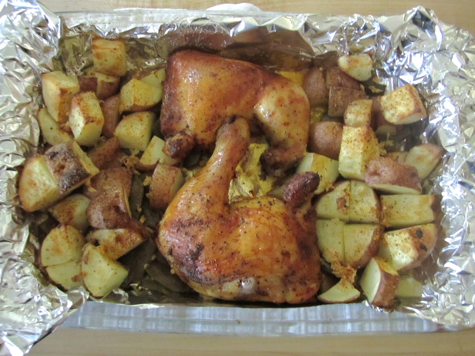 How to make red potatoes in the oven