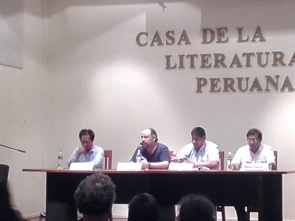 En la Casa de la Literatura (Lima - Perú)