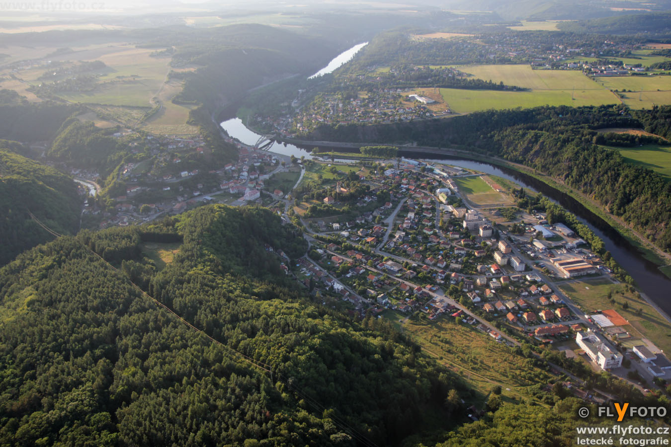 FLyFOTO letecká fotografie a video Štěchovice