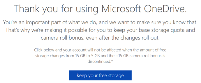 Reserve your 15GB of free #OneDrive storage before #Microsoft downgrades it to 5GB (www.kunal-chowdhury.com)