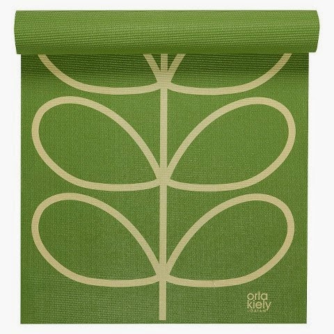 Orla Kiely Target Gaiam Yoga Towel - Coral Design - 72