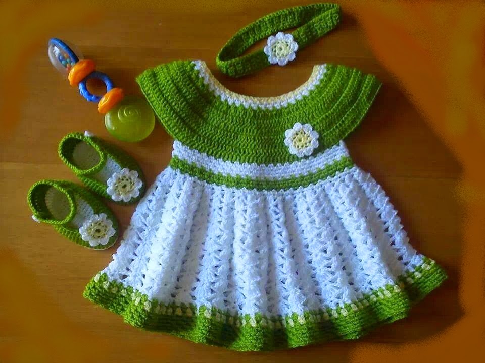 GÜVEN BEBE KIZ BEBEK ÖRGÜ ELBİSE GÜVEN BEBE KIZ BEBEK ÖRGÜ ELBİSE