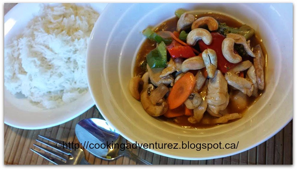 Cooking Adventurez: Chicken with Cashews