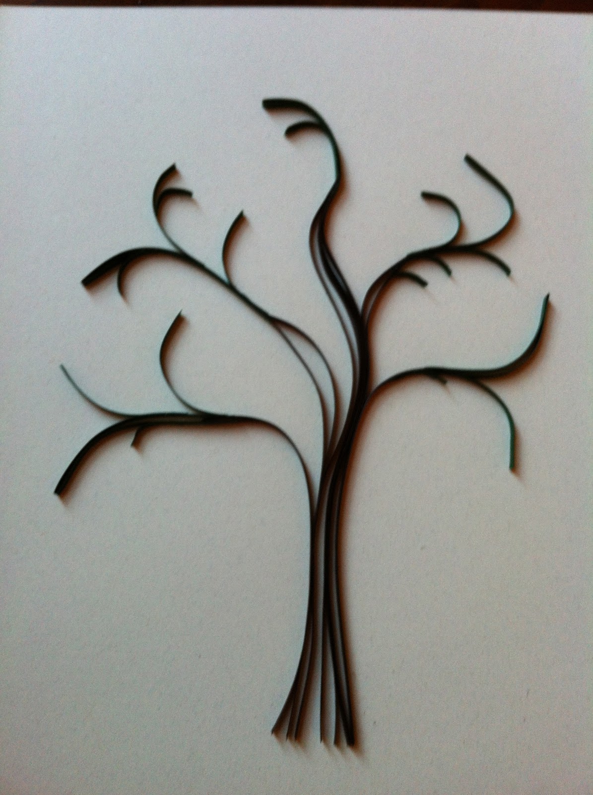 Rachielle's Quilling and Other Creative Pursuits Quilling a Tree