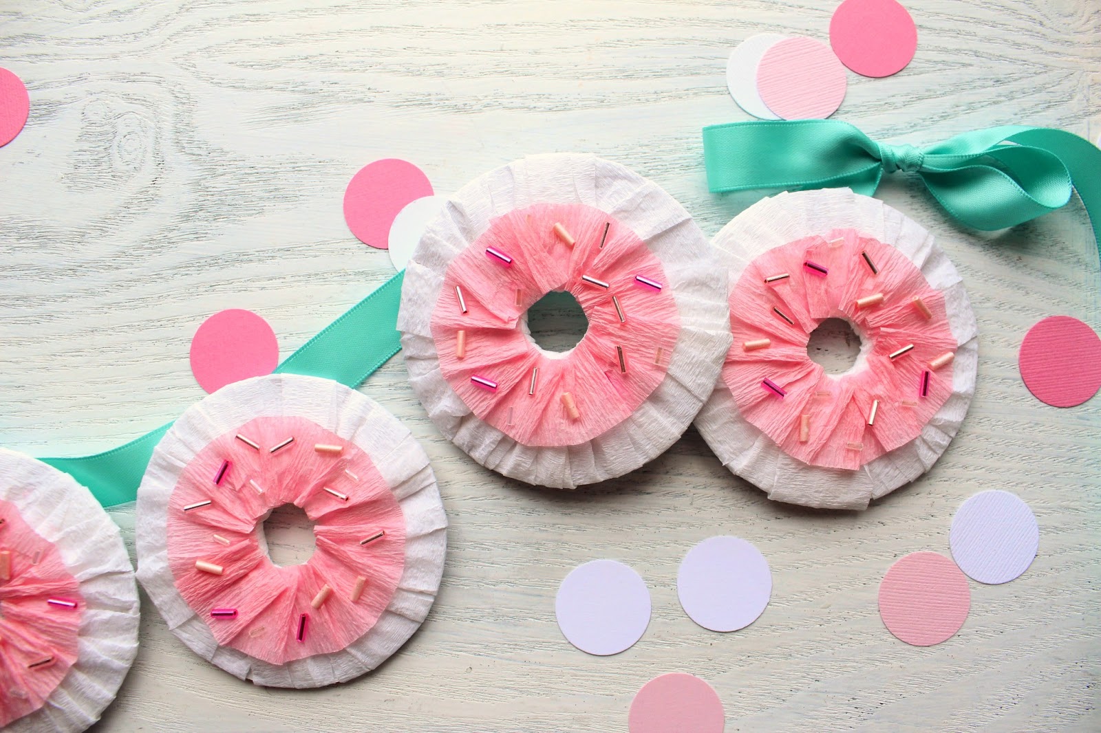 Icing Designs A DIY Donut Garland