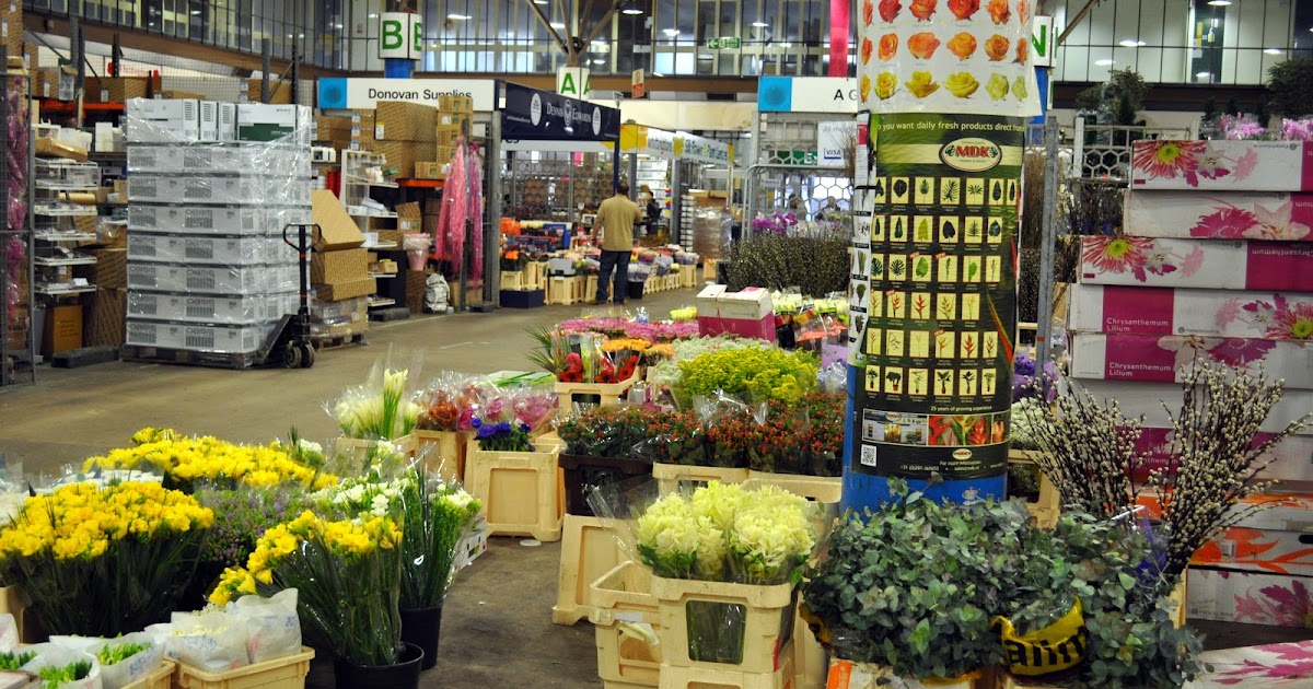 Oh, the places we will go! New Covent Garden Flower Market